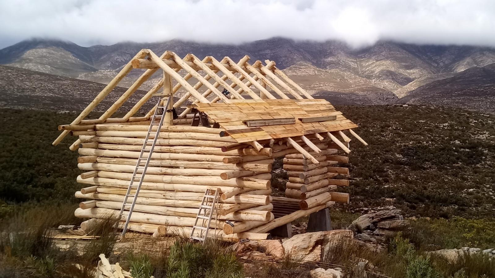Home natural design log cabin karoo