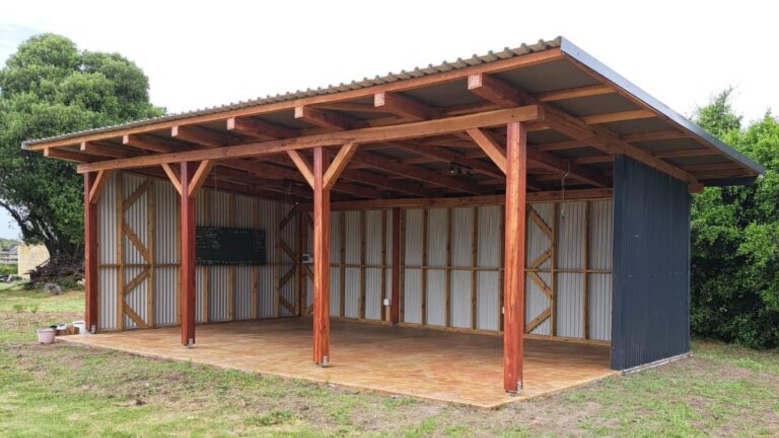 Home natural design.co.za project portfolio timber frame roof umthumbo finished