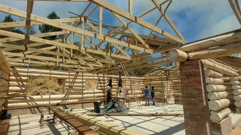 Home natural design.co.za project portfolio log house hoekwil